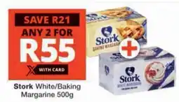 Checkers Stork White/Baking Margarine offer