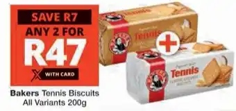 Checkers Bakers Tennis Biscuits offer