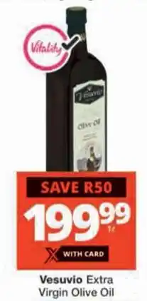 Checkers Vesuvio Extra Virgin Olive Oil offer