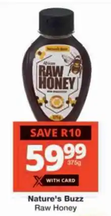 Checkers Nature's Buzz Raw Honey offer