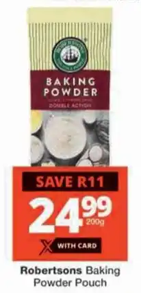 Checkers Robertsons Baking Powder Pouch offer