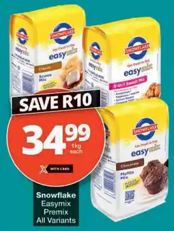 Checkers Snowflake Easymix Premix offer