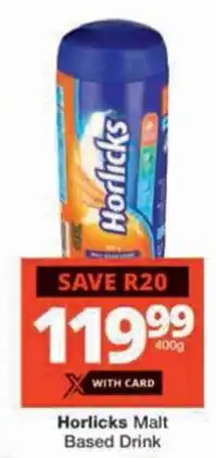 Checkers Horlicks Malt Based Drink offer