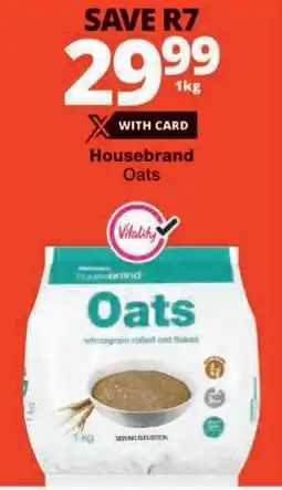 Checkers Housebrand Oats offer