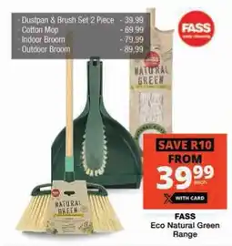Checkers FASS Eco Natural Green Range offer