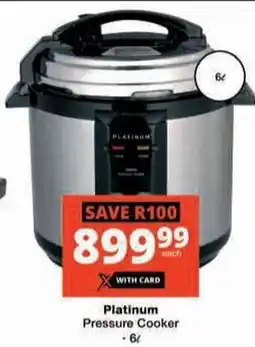Checkers Platinum Pressure Cooker offer