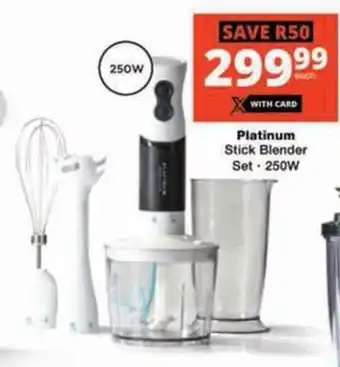 Checkers Platinum Stick Blender Set offer