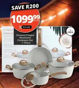 Checkers Coconut Forged Aluminium Cookware Set offer