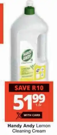 Checkers Handy Andy Lemon Cleaning Cream offer