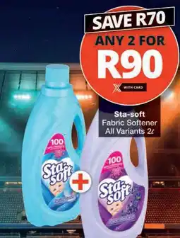 Checkers Sta-soft Fabric Softener offer