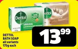 Usave Dettol Bath Soap offer
