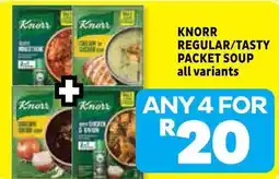 Usave Knorr Regular/Tasty Packet Soup offer
