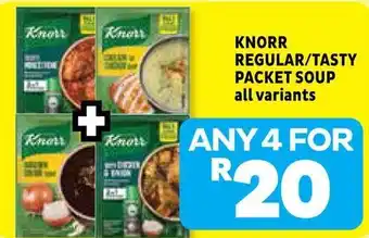 Usave Knorr Regular/Tasty Packet Soup offer