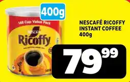 Usave NESCAFÉ RICOFFY INSTANT COFFEE offer