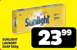 Usave Sunlight Laundry Soap offer