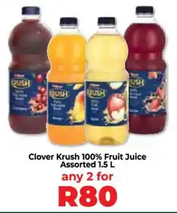 Food Lover's Market Clover Krush 100% Fruit Juice Assorted offer