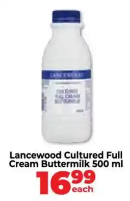 Food Lover's Market Lancewood Cultured Full Cream Buttermilk offer