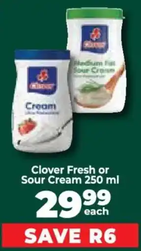 Food Lover's Market Clover Fresh or Sour Cream offer