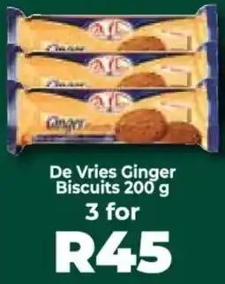 Food Lover's Market De Vries Ginger Biscuits offer