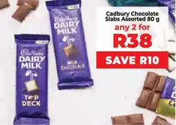 Food Lover's Market Cadbury Chocolate Slabs Assorted offer