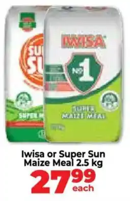 Food Lover's Market Iwisa or Super Sun Maize Meal offer