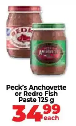 Food Lover's Market Peck's Anchovette or Redro Fish Paste offer