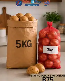 Take 'n Pay 5KG POTATO + 3KG ONION offer