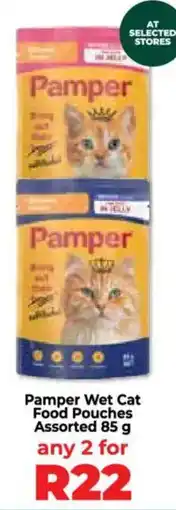 Food Lover's Market Pamper Wet Cat Food Pouches Assorted offer