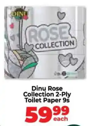 Food Lover's Market Dinu Rose Collection 2-Ply Toilet Paper offer