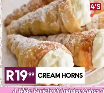 Take 'n Pay CREAM HORNS offer
