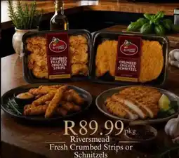 Take 'n Pay Riversmead Fresh Crumbed Strips or Schnitzels offer