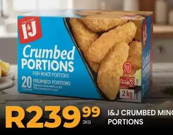 Take 'n Pay I&J Crumbed Mince Portions offer