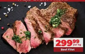 Food Lover's Market Beef fillet offer