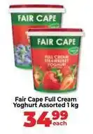 Food Lover's Market Fair cape - full cream yoghurt assorted offer