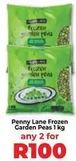 Food Lover's Market Frozen - garden peas 1 kg offer