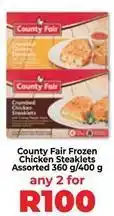 Food Lover's Market County fair - frozen chicken steaklets offer