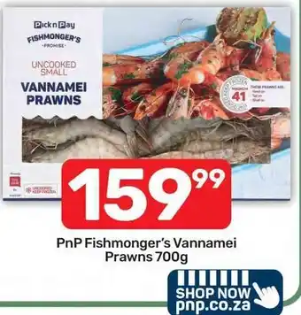 Pick n Pay PnP Fishmonger's Vannamei Prawns offer