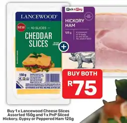 Pick n Pay Lancewood Cheddar Slices offer