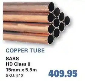Cashbuild COPPER TUBE offer