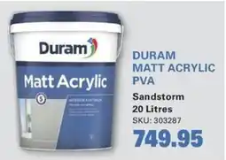 Cashbuild Duram Matt Acrylic PVA offer