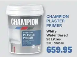 Cashbuild CHAMPION PLASTER PRIMER offer