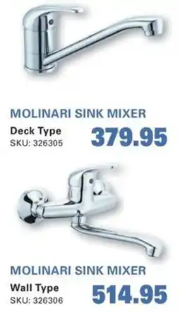 Cashbuild MOLINARI SINK MIXER offer