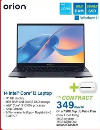 14 Intel Core i3 Laptop