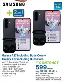 Incredible Connection Samsung Galaxy A37 5G offer