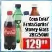 Devland Cash And Carry Coca Cola/Fanta/Sprite/Stoney Glass offer