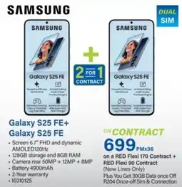 Incredible Connection Samsung Galaxy S25 FE+ Galaxy S25 FE offer