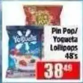Devland Cash And Carry Pin Pop/ Yogoleta Lollipops offer