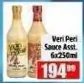 Devland Cash And Carry Veri Peri Sauce Assorted offer