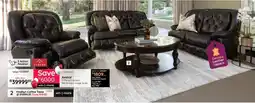 Bradlows Avatar 3 Piece 3 Action Reclining Lounge Suite offer