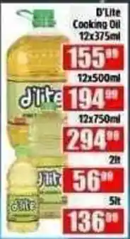 Devland Cash And Carry D'Lite Cooking Oil offer